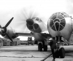 Tu-4 used as a test bed for Tu-91 engine.jpg